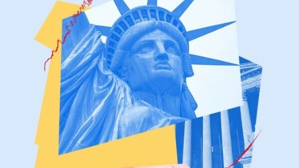 statue of liberty collage