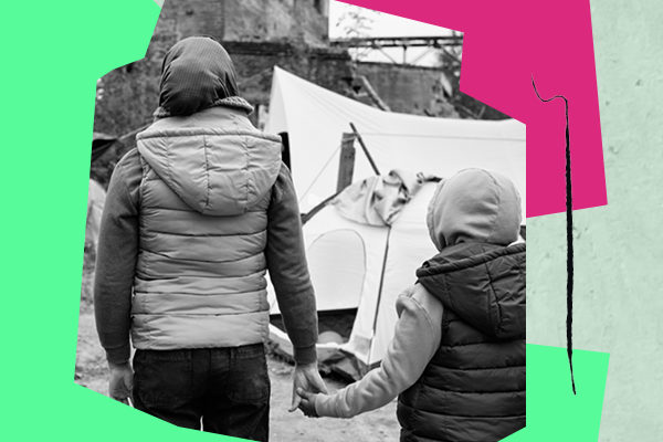 homesless parent and child, protect access to shelter