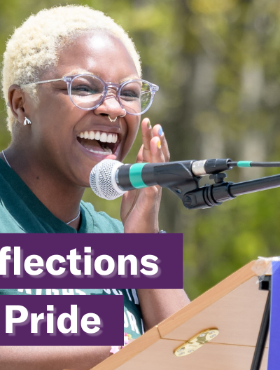 Reflections on Pride, photo of Indi Schoenherr